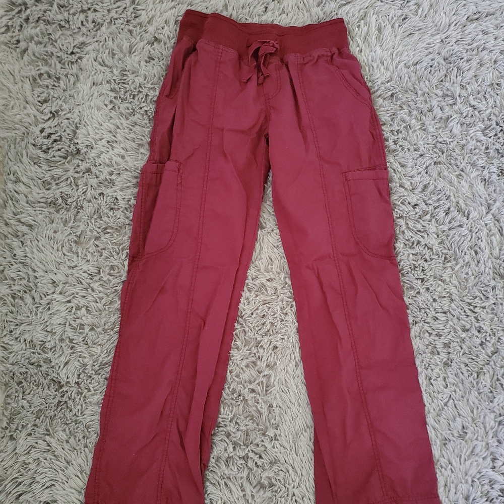 Wine colored Scrub bottoms